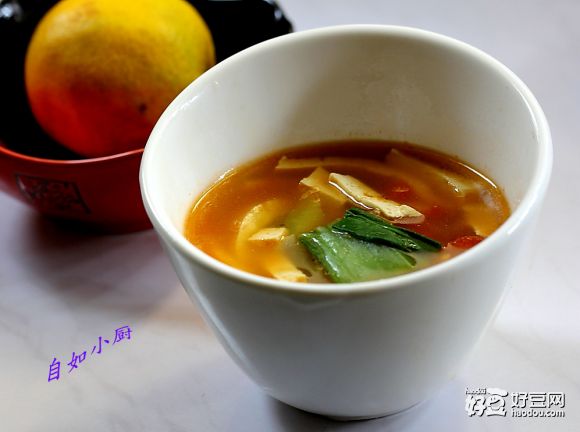 豆腐西红柿青菜汤