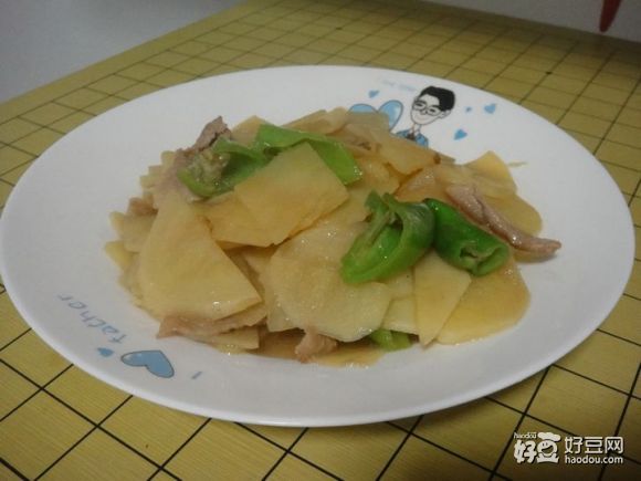 肉炒土豆片