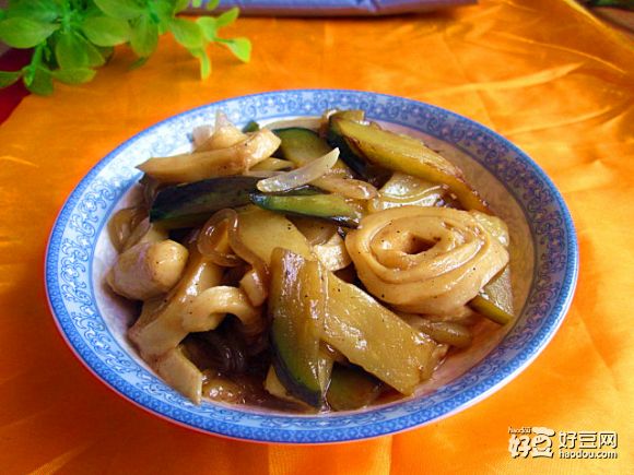 素鸡茄子炖粉条