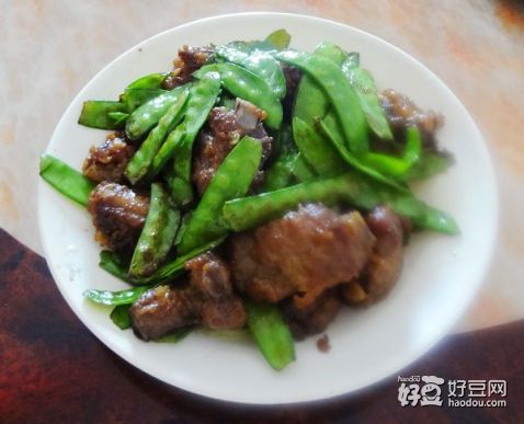 扁豆炒排骨