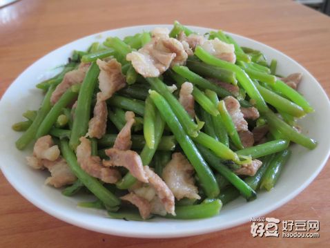 瘦肉烩苋菜梗