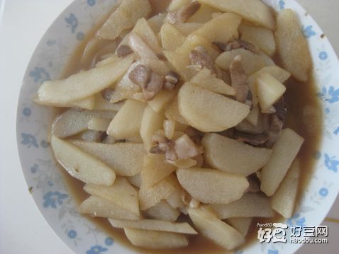 肉炒山药