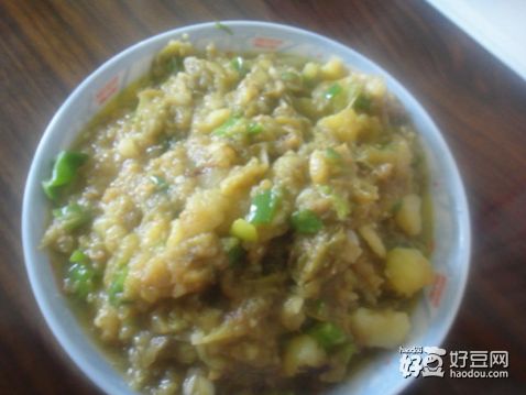 大茄子烩土豆