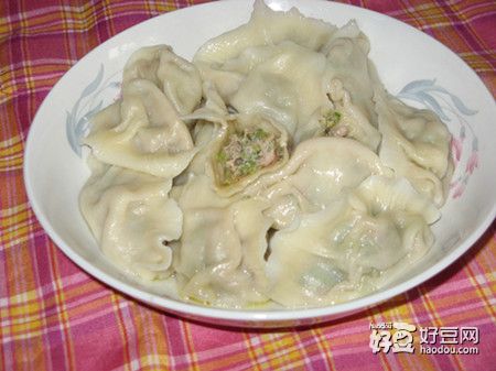 芹菜馅水饺