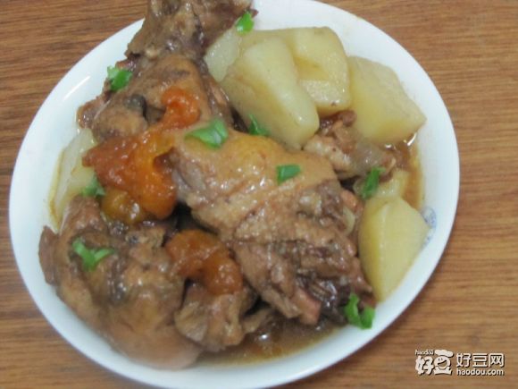 土豆炖鸡腿