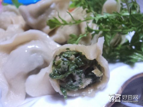 荠菜饺子