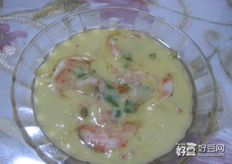 虾仁鸡蛋羹