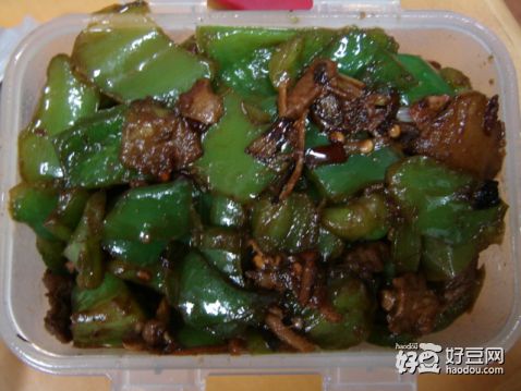 肉炒青椒