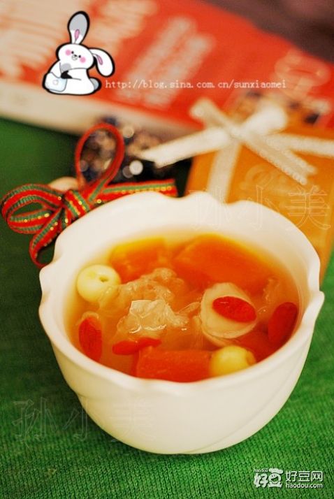木瓜百合甜汤