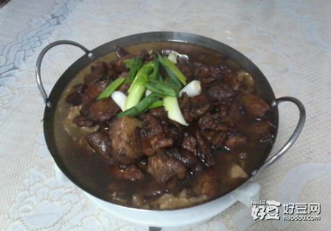 肉烧蛋白肉