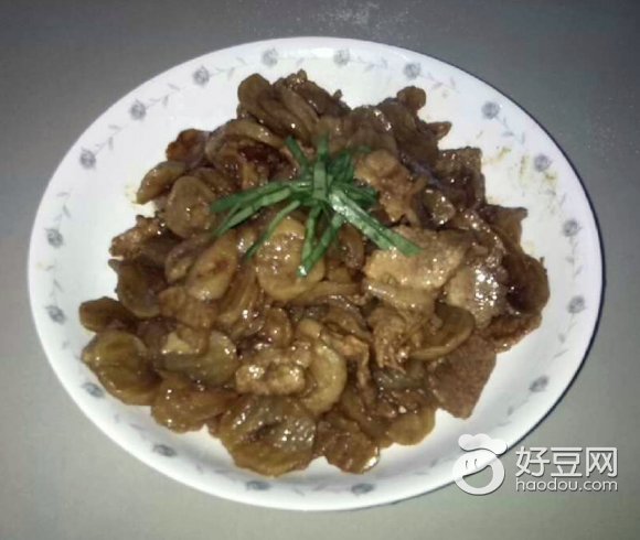 炒肉土豆干