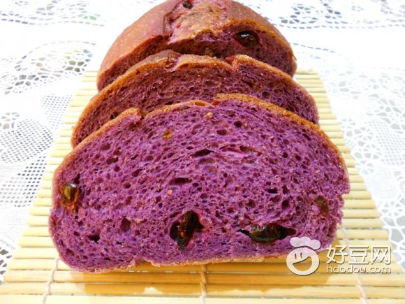 蔓越莓紫薯面包