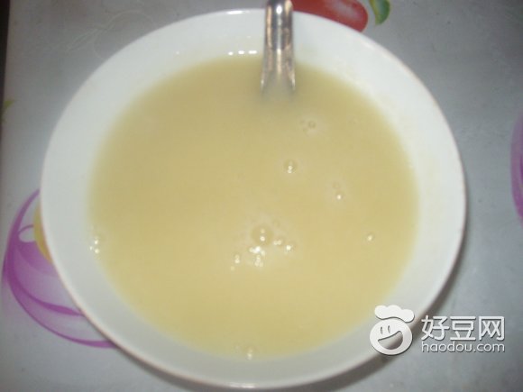 小米绿豆糊