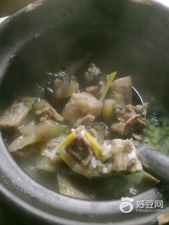 芋香甲鱼砂锅粥