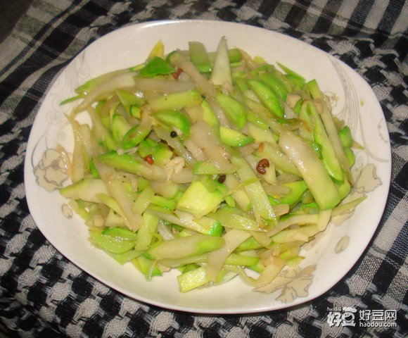 炒鲜榨菜丝