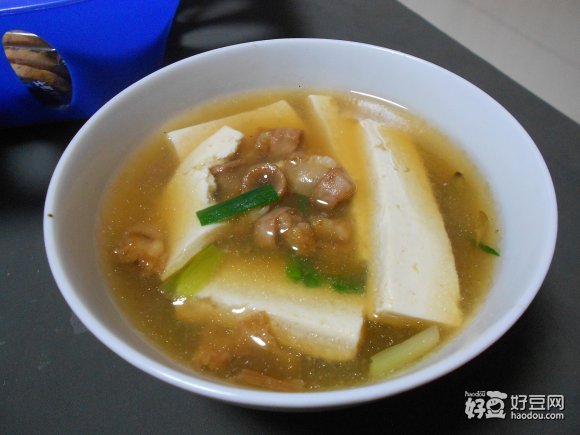 小肠豆腐汤