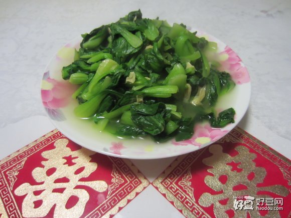 毛菜豆腐衣