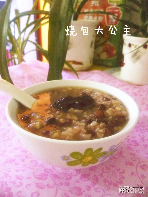 红豆糯米燕麦粥