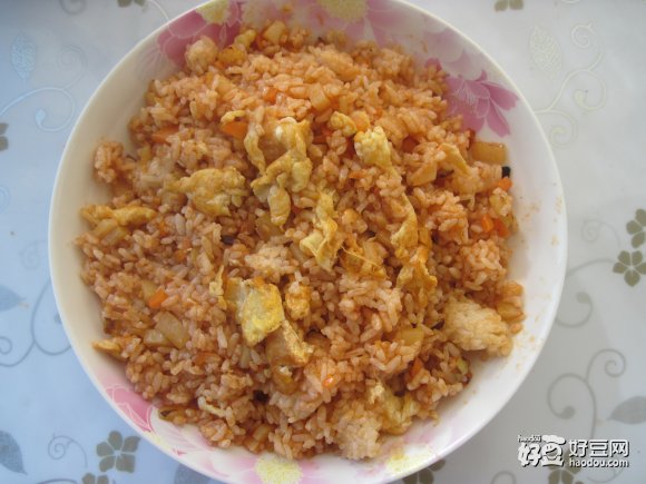 自制炒米饭