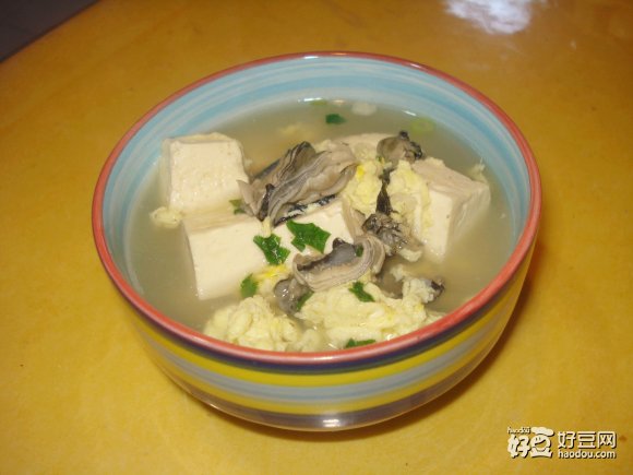 蛎子豆腐汤
