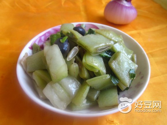 蚝油白菜扁豆