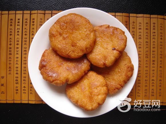 油炸糯米柿子饼