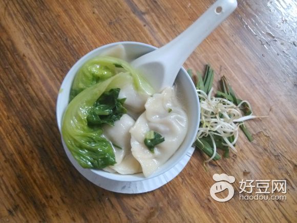 鲜肉香菇汤饺