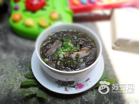 猪肉猪肝紫菜汤