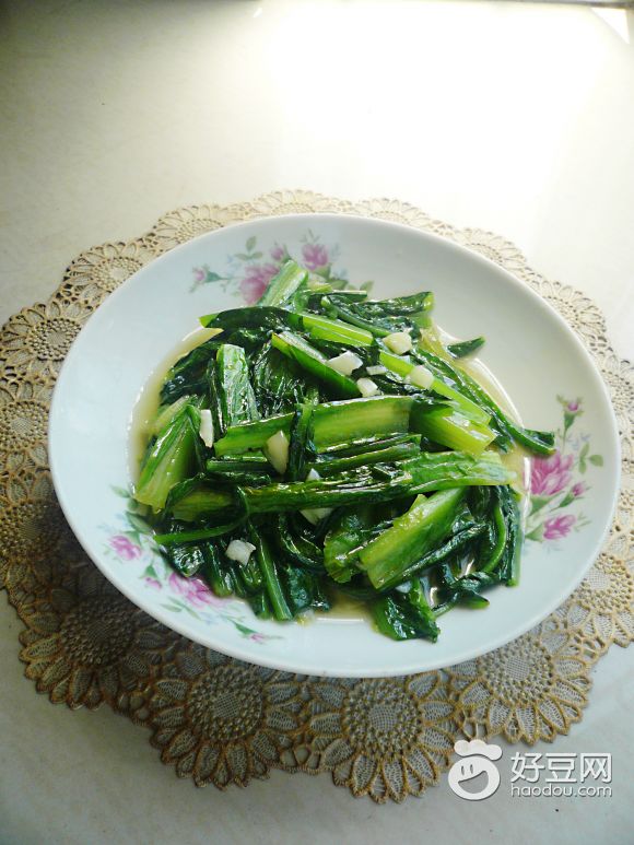 鱼露炝油麦菜