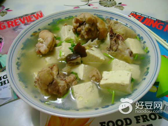 鸡香豆腐汤