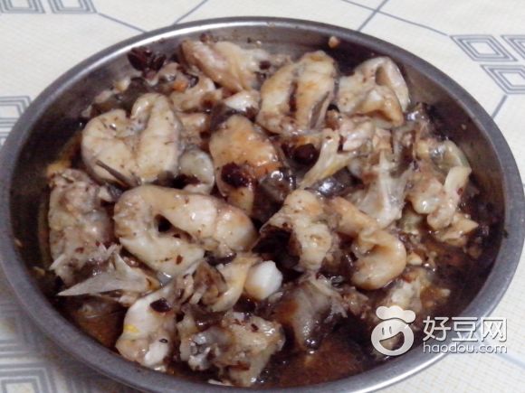 豆豉蒸黄角鱼