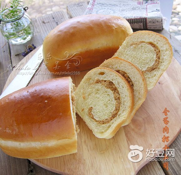 全蛋肉松小土司