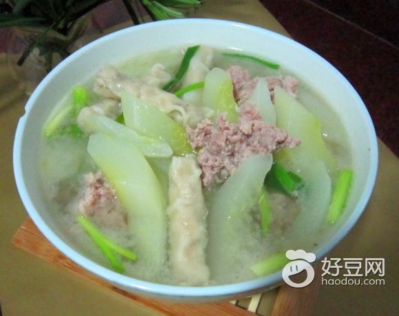 鱼饺瓜汤