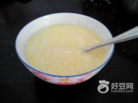 蛋黄米粥