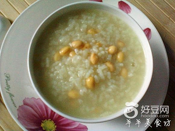 黄豆米粥