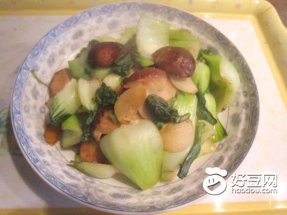 蒜香香菇青菜