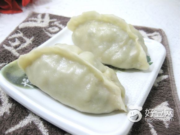 线豆肉烫面蒸饺