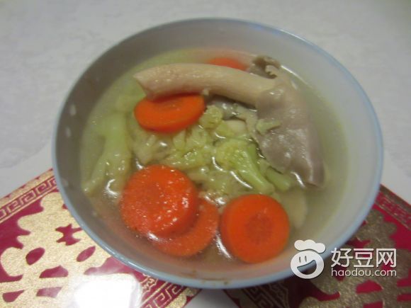 花菜胡萝卜汤