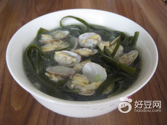 海带花蛤汤