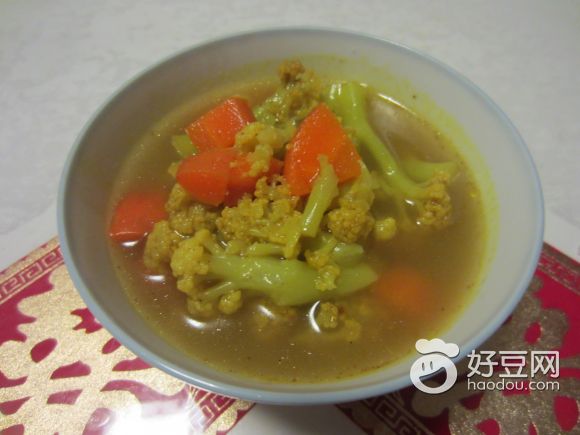 咖喱花菜汤