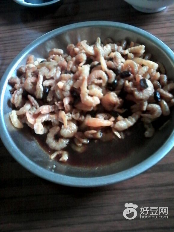 豆豉蒸虾米
