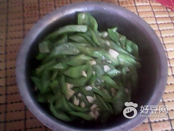 清炒蛇豆