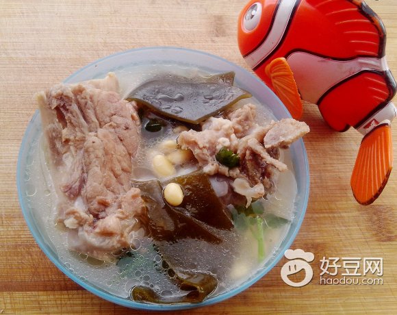 黄豆海带棒骨汤