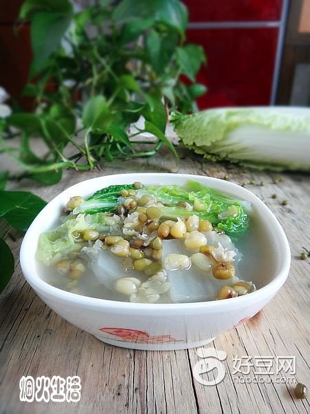 绿豆白菜汤