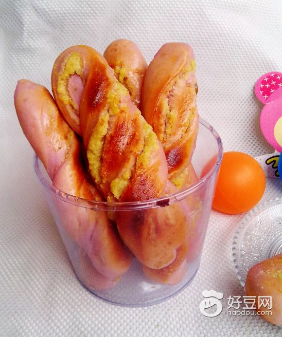 紫薯椰蓉面包棒