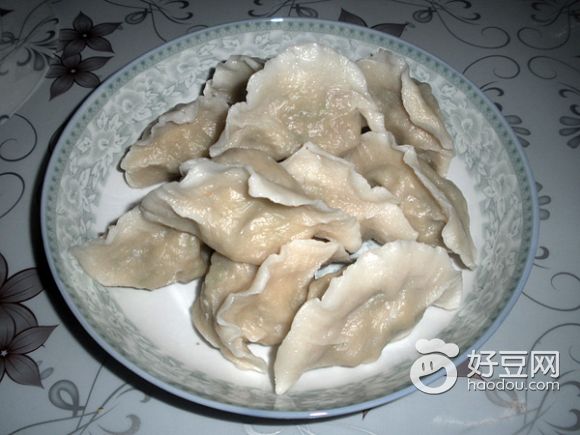 猪肉白菜荞麦水饺