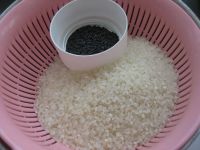 营养黑米饭