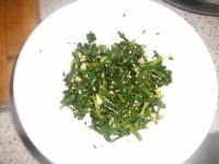 拌芹菜叶