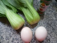 青菜炒鸡蛋