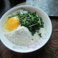 韭菜鸡蛋煎饼